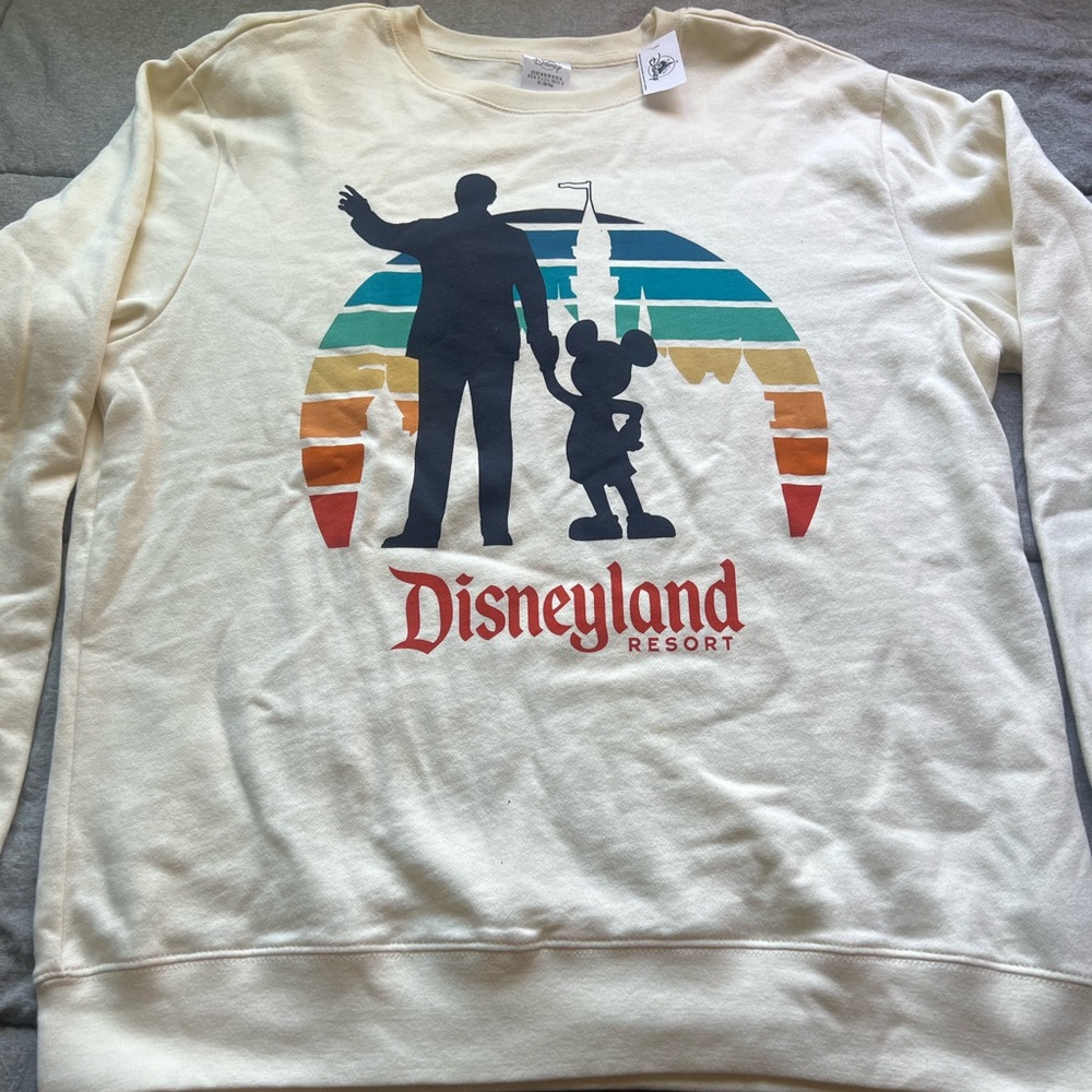 Disneyland Resort Cream Sweatshirt